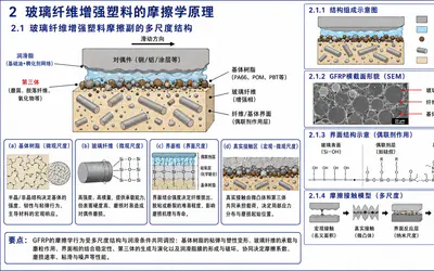 玻璃纤维增强塑料多尺度摩擦磨损机理图