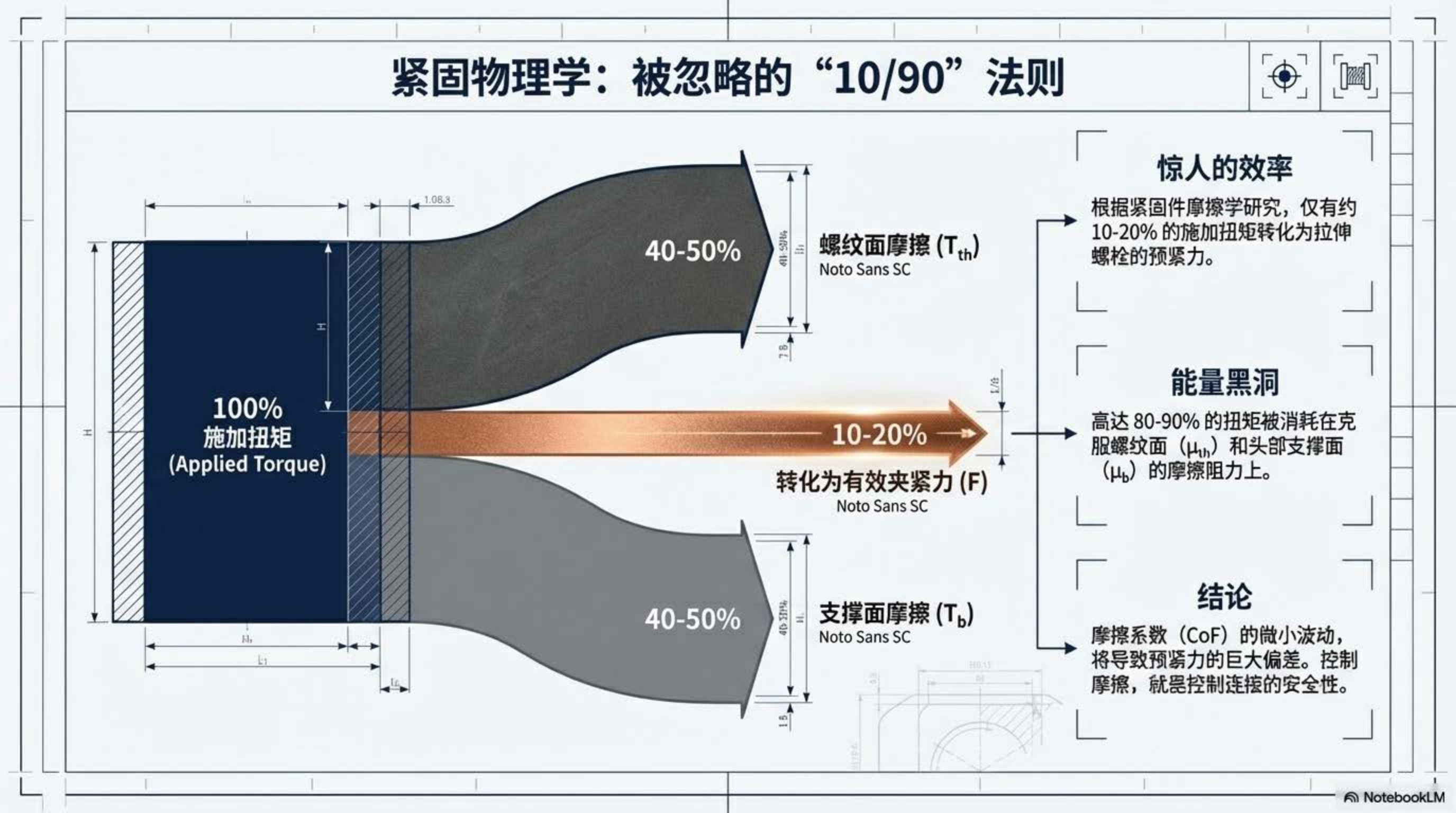 紧固物理学:被忽略的10/90法则