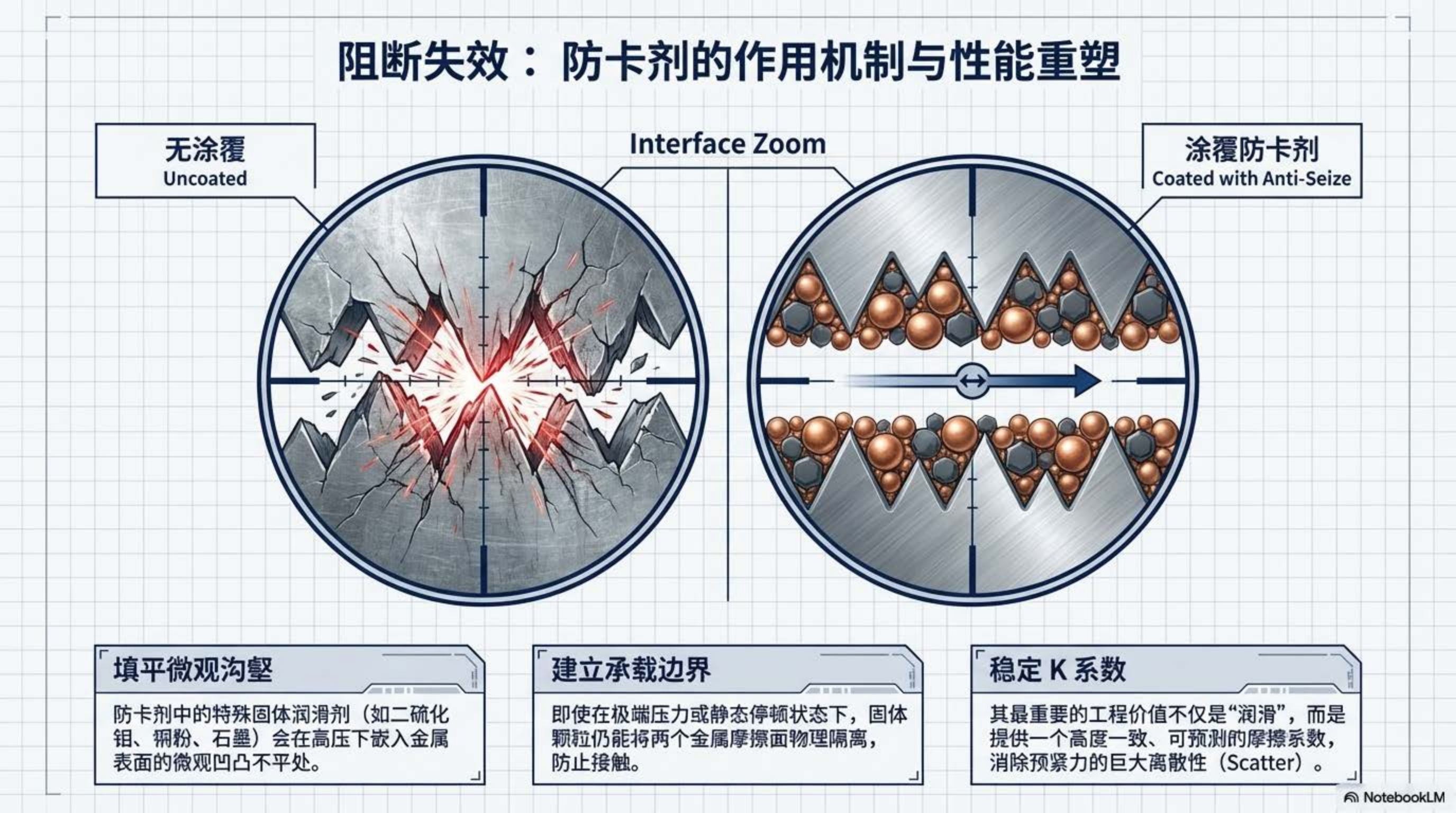 阻断失效:防卡剂的作用机理与性能重塑